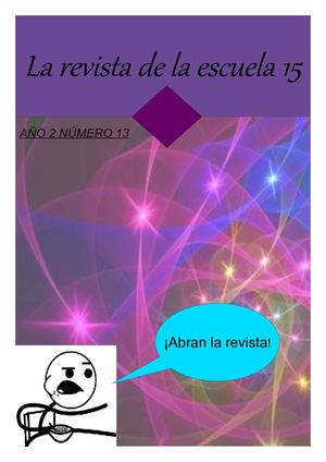 La Revista De La 15 Año 2 Número 13