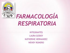 Farmacologia Respiratoria Calameo