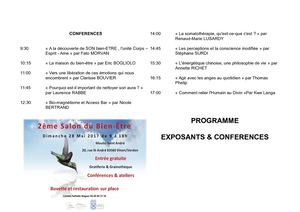Programme salon du bien-être de Vinon/Verdon 2017