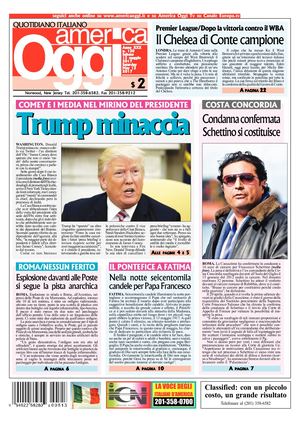 America Oggi 13 Maggio 2017