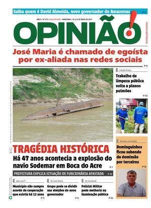OPINIÃO DE BOCA DO ACRE - EDIÇÃO 273