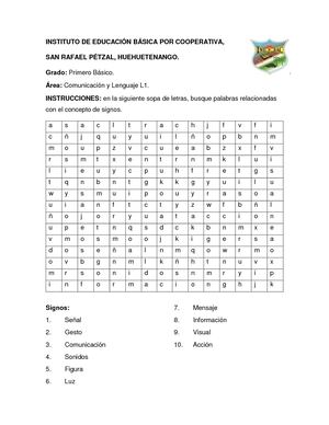 Sopa De Letras 2