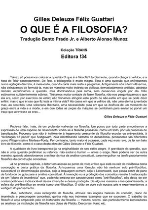 O Que E Fosofia 1