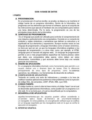 Guia 10 Base De Datos