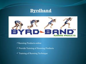 running Products by byrdband