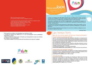 Journal du RAM n°14 - MAI JUIN 2017