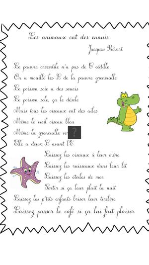 Les animaux ont des ennuis