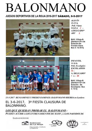 Balonmano 6mayo