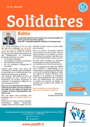 Solidaires Mai 2017
