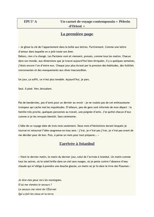 Epi 5e Aun Carnet De Voyage Contemporain