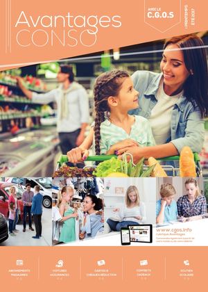Cgos Brochure Avantages Ete 2017