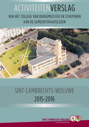 Activiteitenverslag 2015-2016