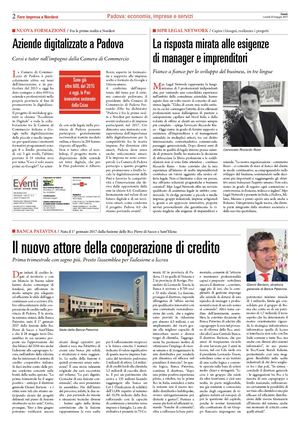 Padova Economia, Imprese E Servizi 2017 05 22