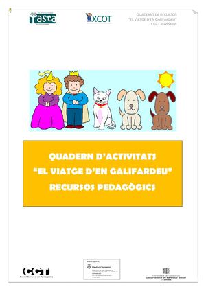 Quadern D'activitats El Viatge D'en Galifardeu