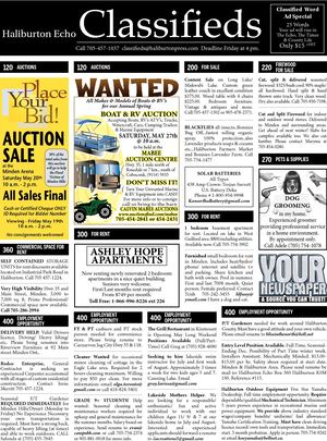Classifieds May 16, 2017