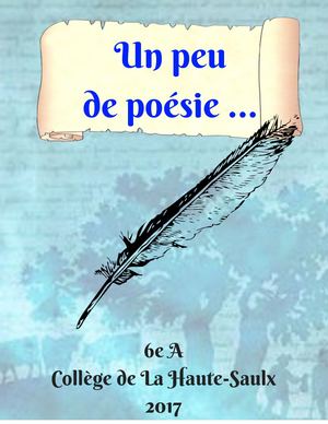 Poèmes 6eme- mai 2017