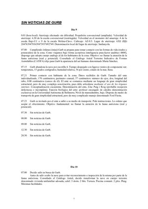 Sin Noticias De Gurb