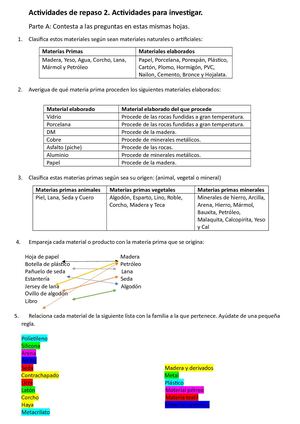 Actividades De Repaso 2