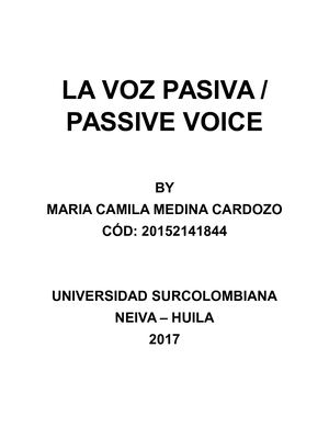 La Voz Pasiva
