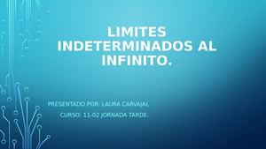 Limites Indeterminados Al Infinito
