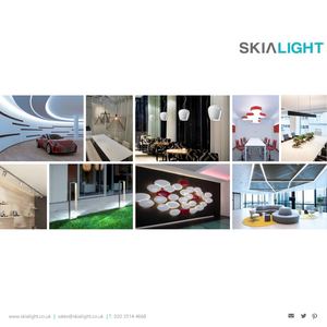 illuxtron light fittings distributed by SKIALIGHT