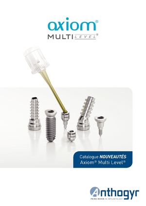 Catalogue nouveautes Axiom® Multi Level®