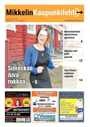 Mikkelin Kaupunkilehti 20/2017