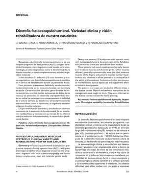 Distrofia Facio-Escapulo-Humeral