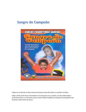 Felipe Era Un Niño De 12 Años Y Tenía Un Hermano Menor De 8 Años Y Su Nombre Era Ricky