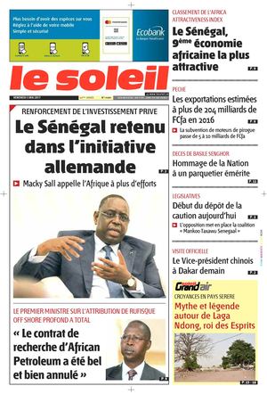 Edition Du 5 Mai 2017