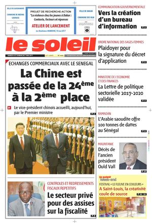 Edition Du 6-7 Mai 2017