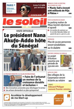 Edition Du 16 Mai 2017