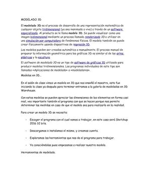 MODELADO ED Y REALIDAD AUMENTADA