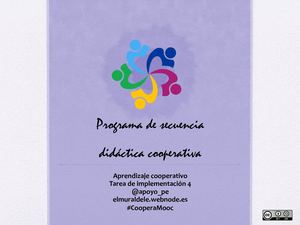 Secuencia didactica cooperativa