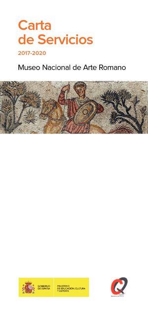 Carta de servicios del Museo Nacional de Arte Romano
