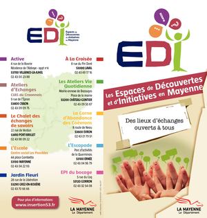 Les Espaces de Découvertes et d’Initiatives en Mayenne