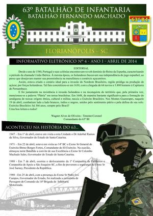 Informativo 63bi N4 Abril 14