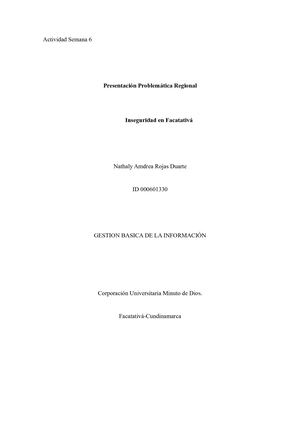 Inseguridad En Facatativá