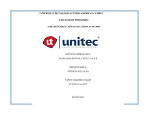 Mapa Conceptual Capitulo 6 Y 8