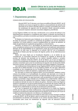 Decreto9 2017modifica Escolarizacion