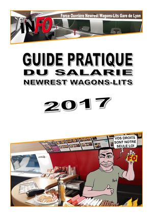 Livret FO Newrest Gare de Lyon