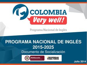 Programa Nacional De Bilinguismo