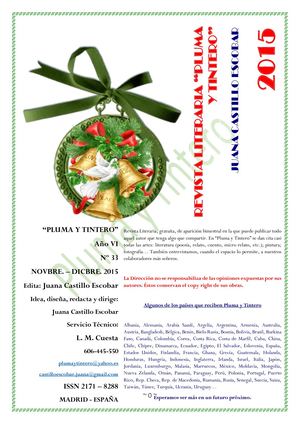 Nº 33 Noviembre Diciembre 2015