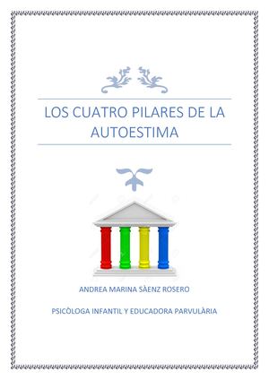 Los Cuatro Pilares De La Autoestima