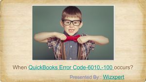 Quick Books Error Code 6010, 100