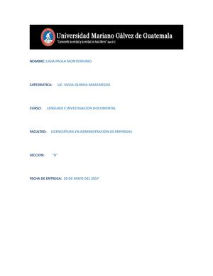 PORTAFOLIO DE LENGUAJE E INVESTIGACION DOCUMENTAL