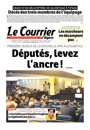 Le Courrier D'Algérie Du 23 Mai 2017