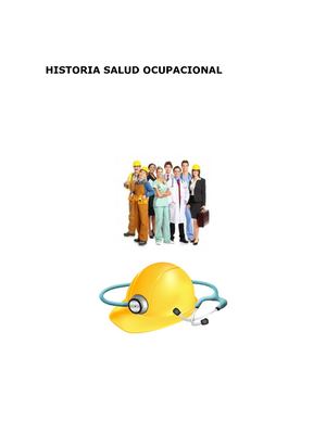 Historia Salud Ocupacional