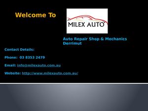 Milex Auto Car Service & Repairs