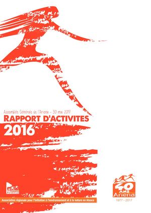 Rapport Activites Ariena 2016